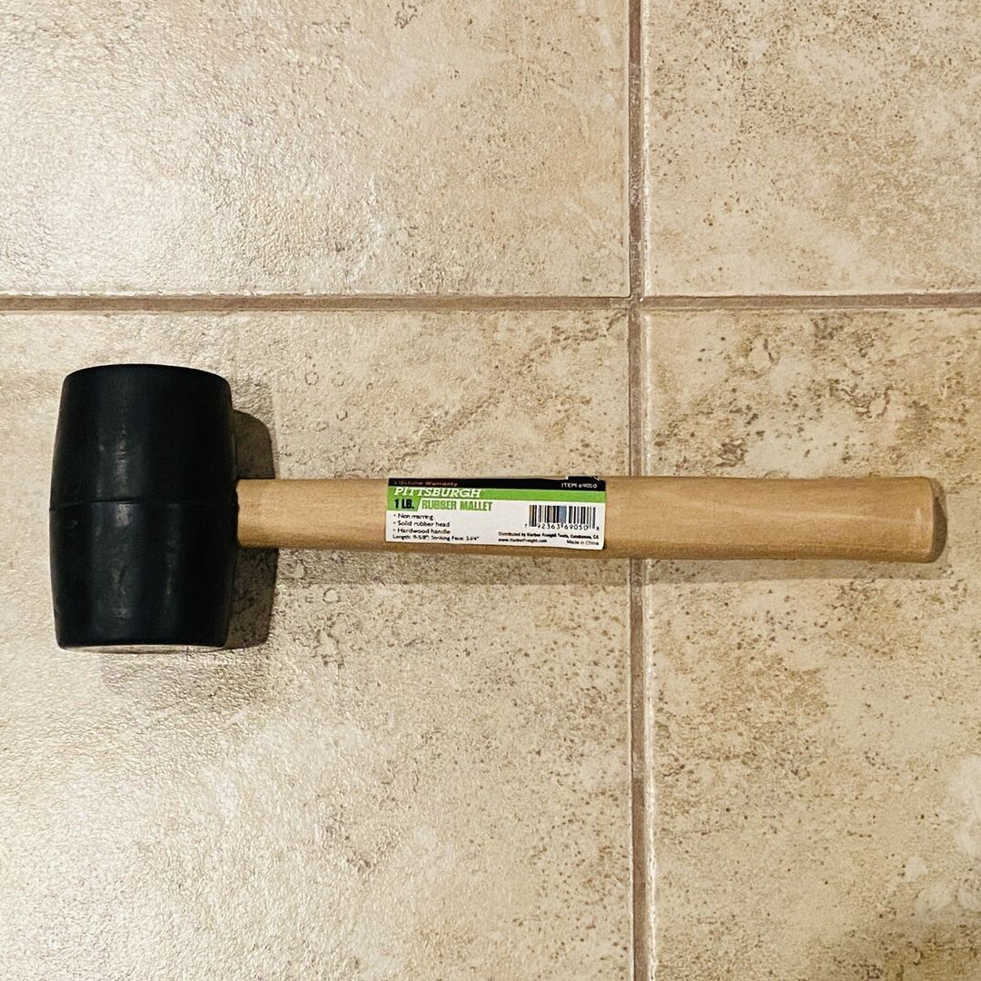 Pittsburgh 1 LB. Rubber Mallet
