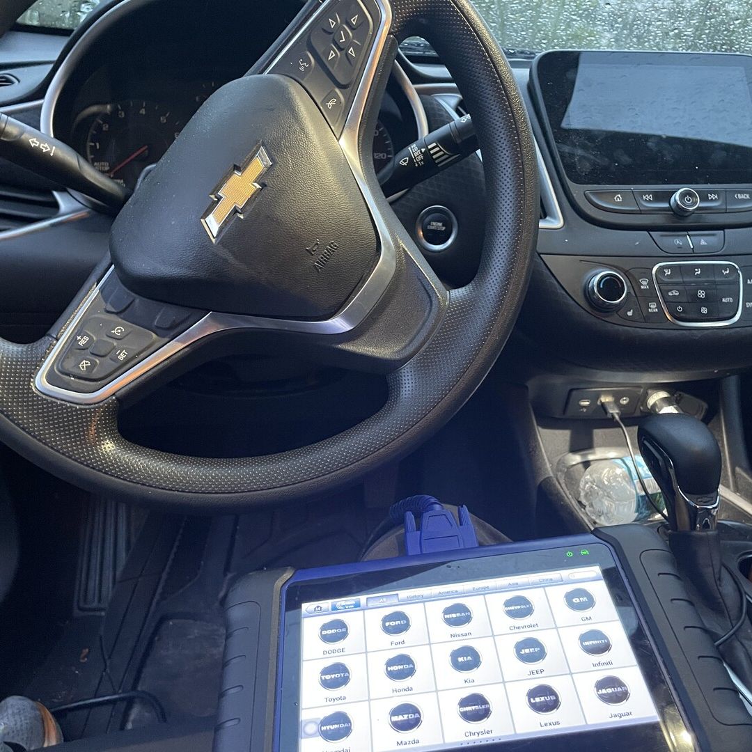 Programming smart key for Chevrolet Malibu 2022. Jacksonville, Fl poster image