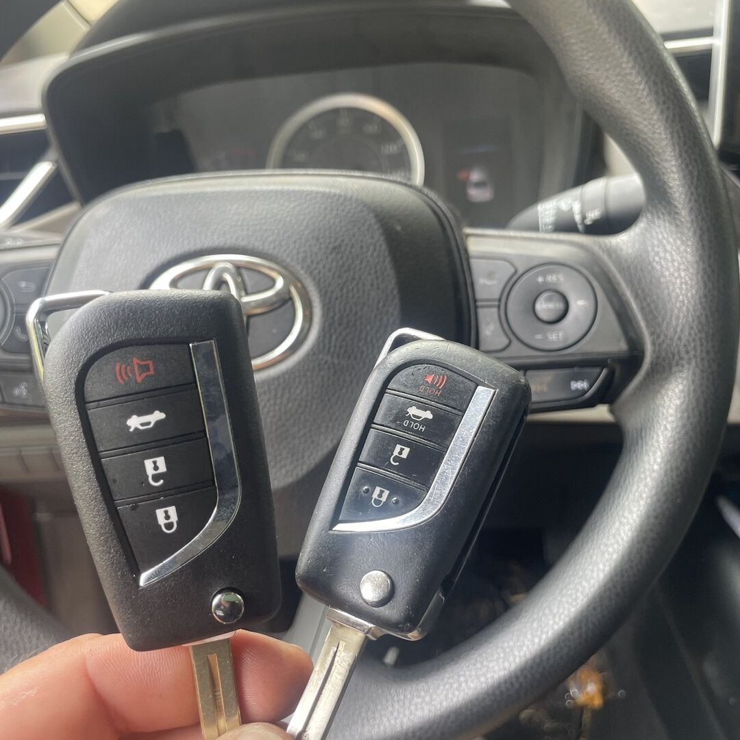 Add a new flip-key for Toyota Corolla, 2020. Ponte Vedra, Fl poster image