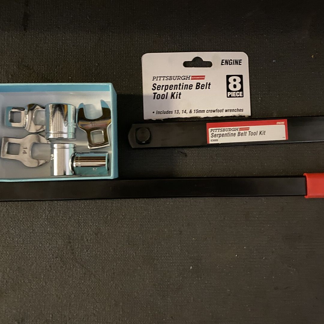 Pittsburgh Serpentine Belt Tool Kit 8 piece 