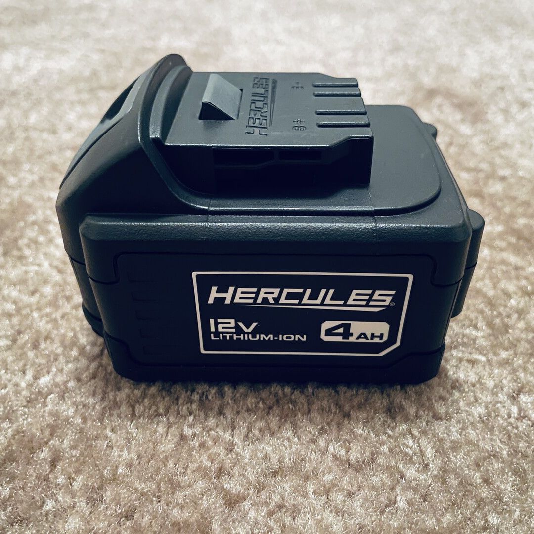 12V 4 Ah Lithium-Ion Compact Lightweight Battery HD04 by Hercules