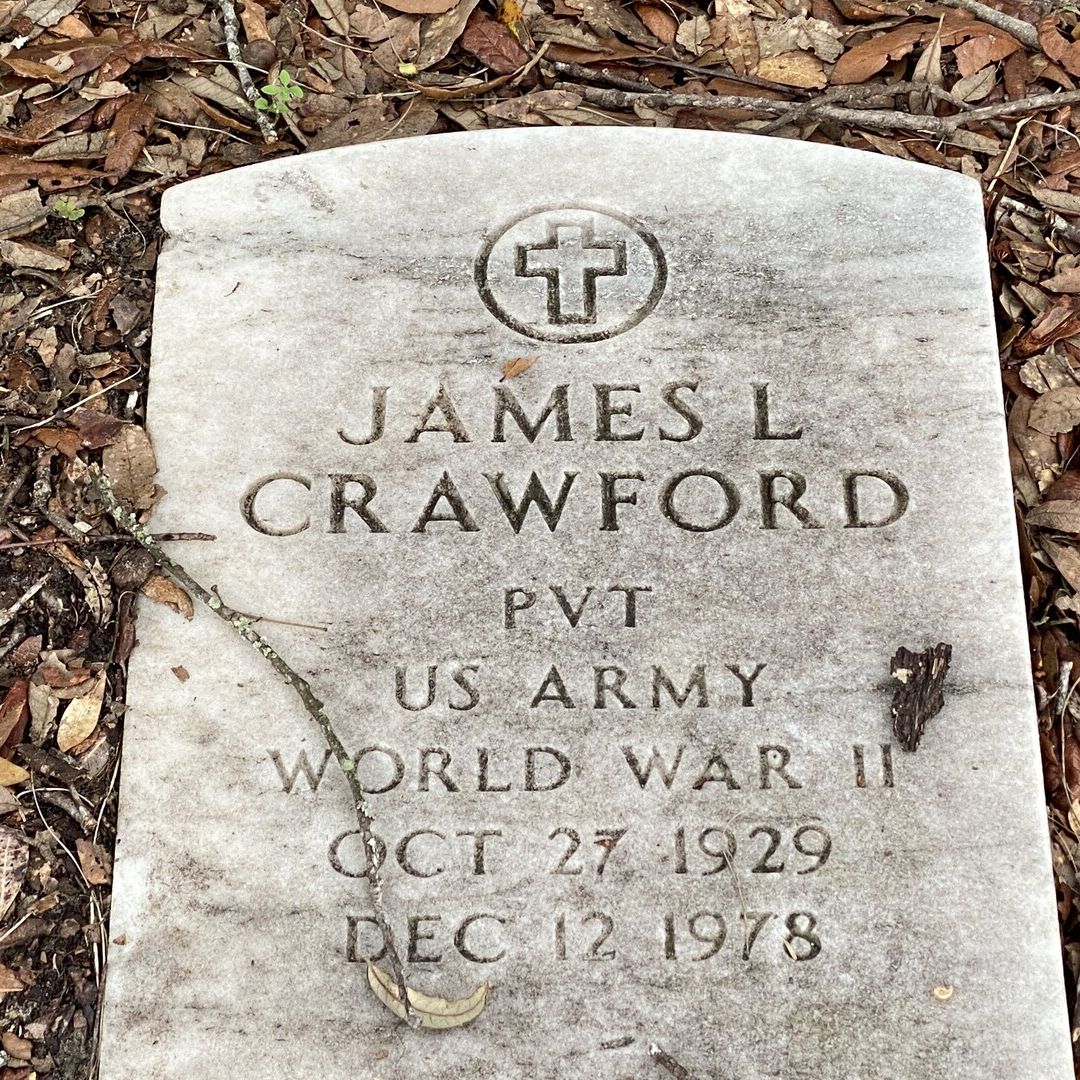 Gravestones in need of restoration. Jacksonville, Fl