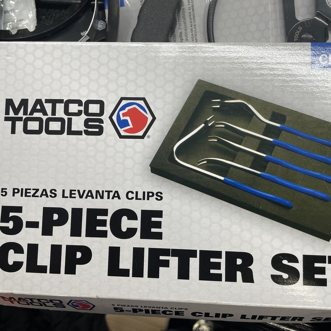 5 PIECE CLIP LIFTER SET - BLUE by Matco, USA