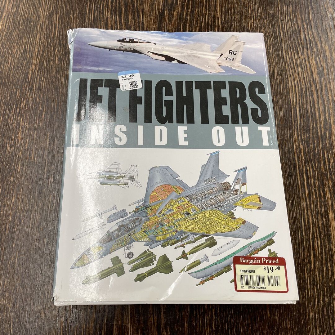 Jet Fighters Inside Out. Book by Jim Winchester