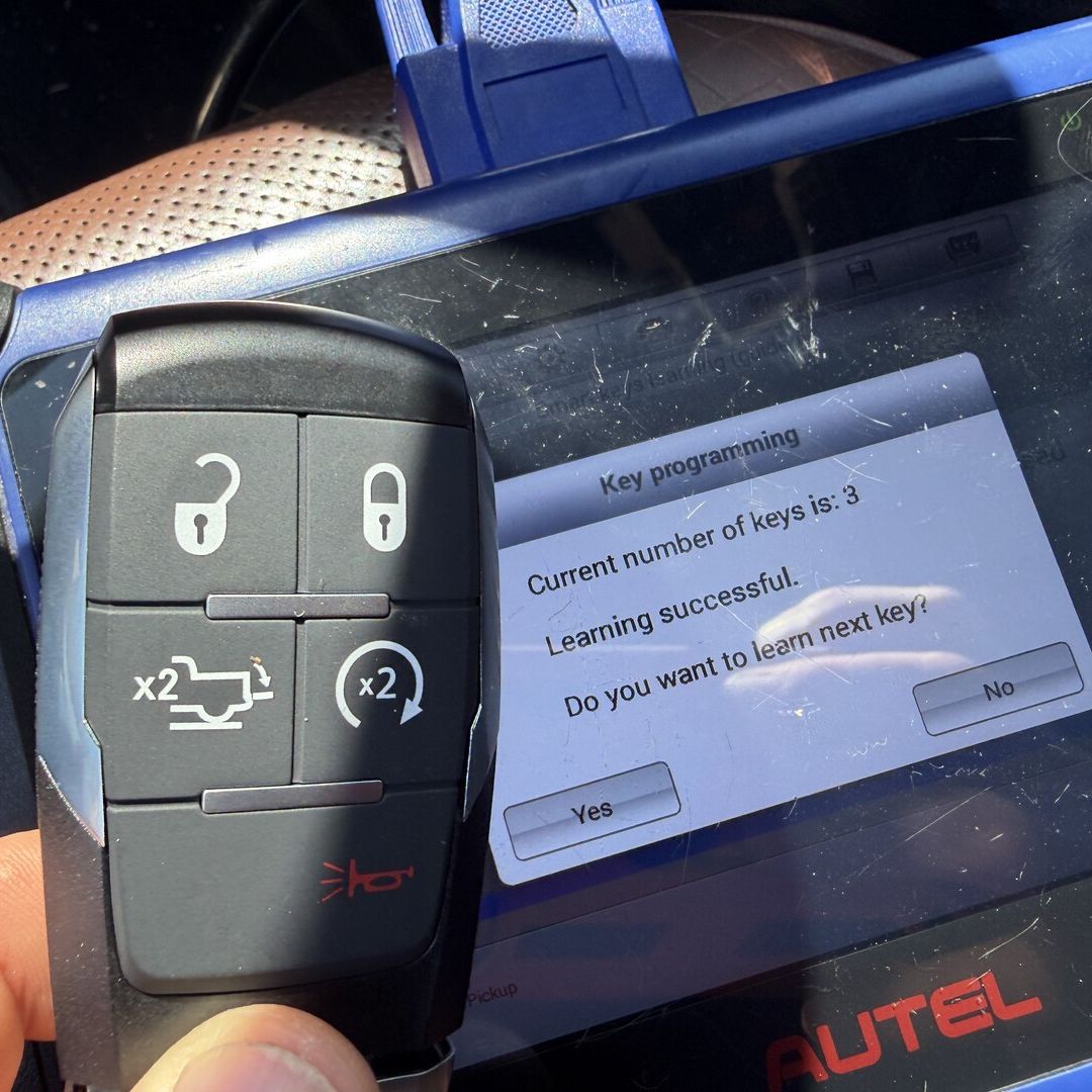 Slot for smart key Dodge Ram 2020. Jacksonville, Fl