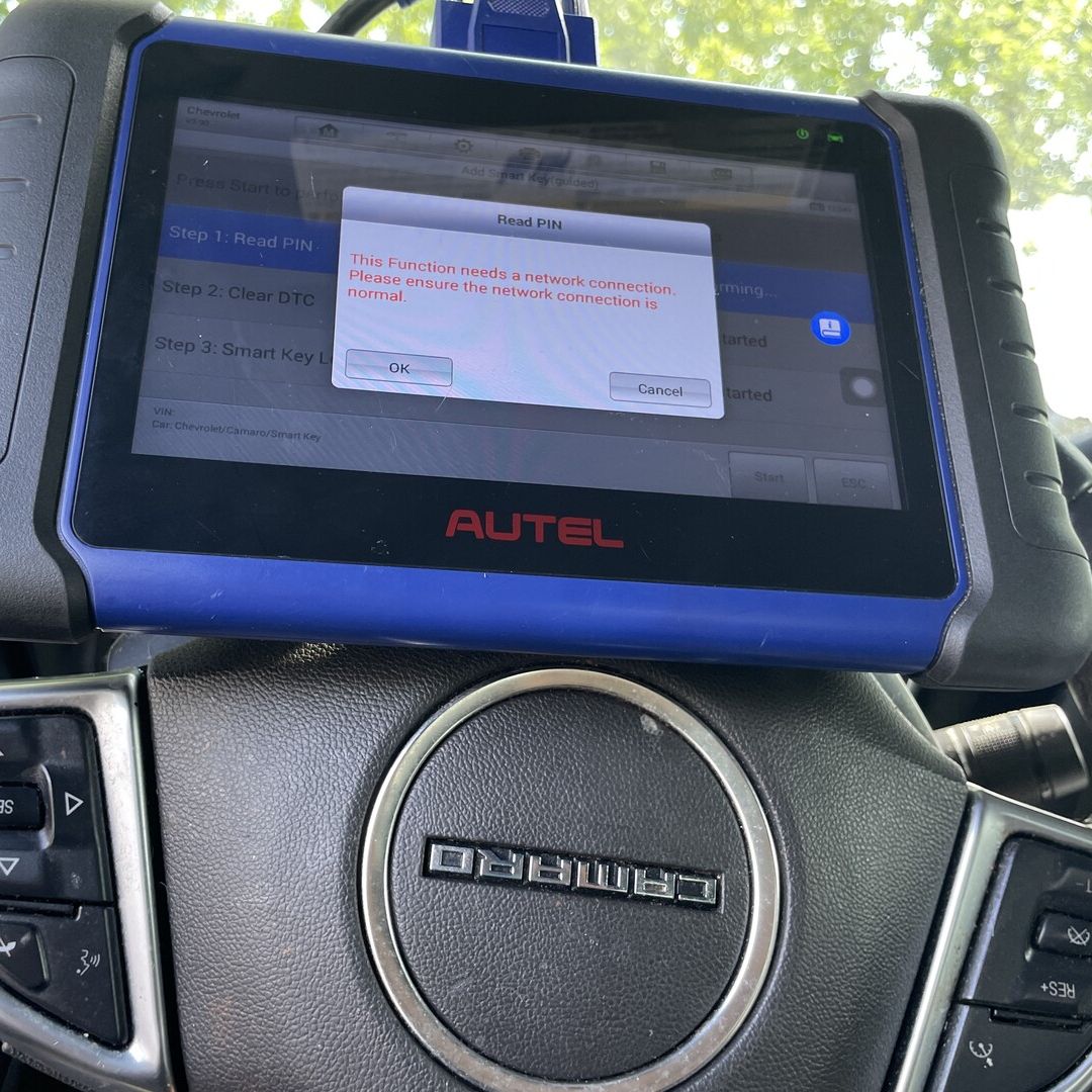 New smart key for Chevrolet Camaro, 2017. Hillard, Fl