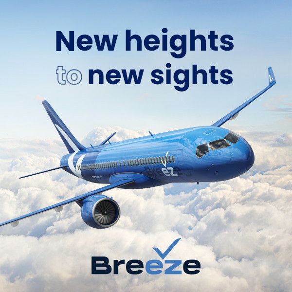 Hi. We're Breeze Airways™