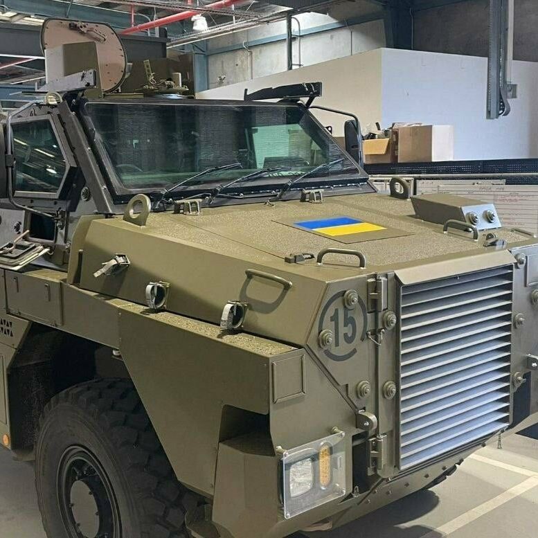 Bushmaster Armoured Vehicles to Ukraine poster image