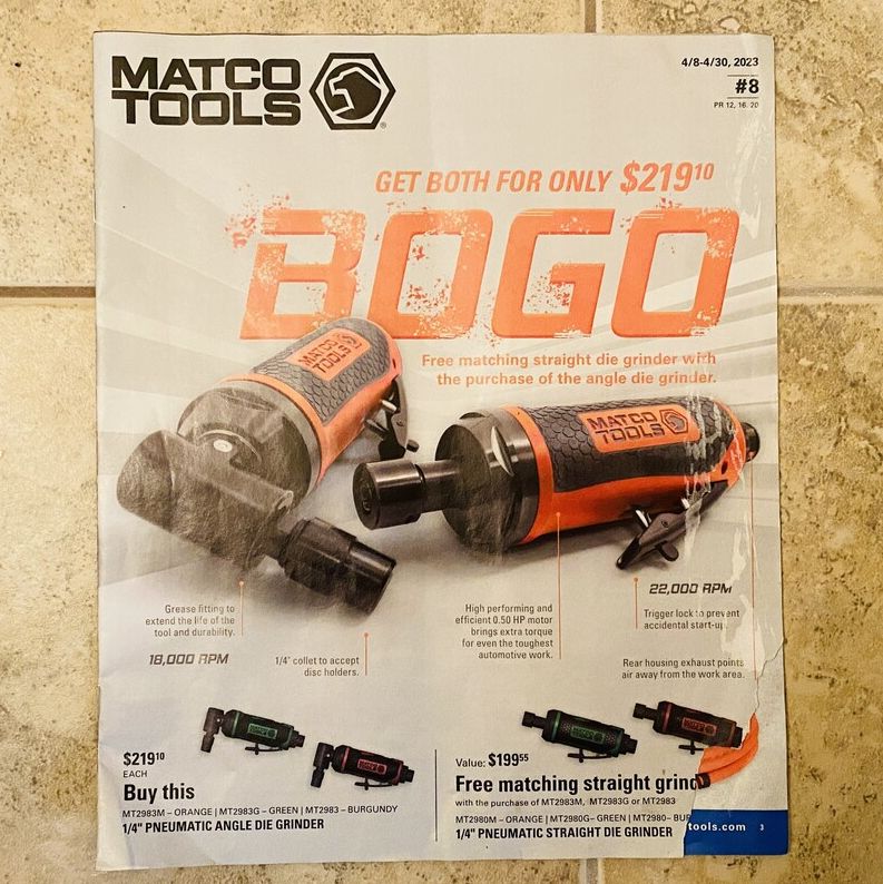 Matco tools magazine #8, 2023