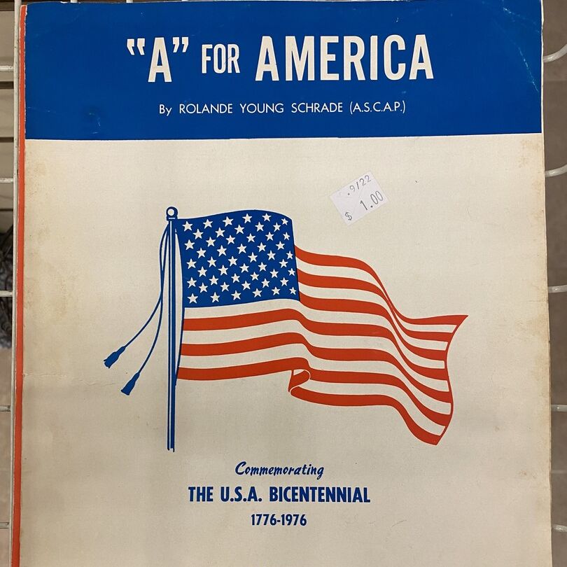 "A" for America by Rolande Young Schrade