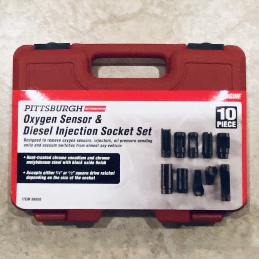 Oxygen Sensor and Diesel Injection Socket set by Pittsburgh