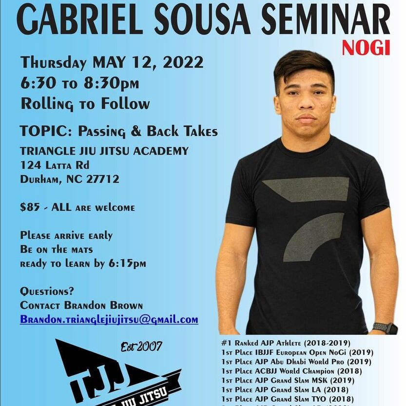 Gabriel Sousa Seminar poster image