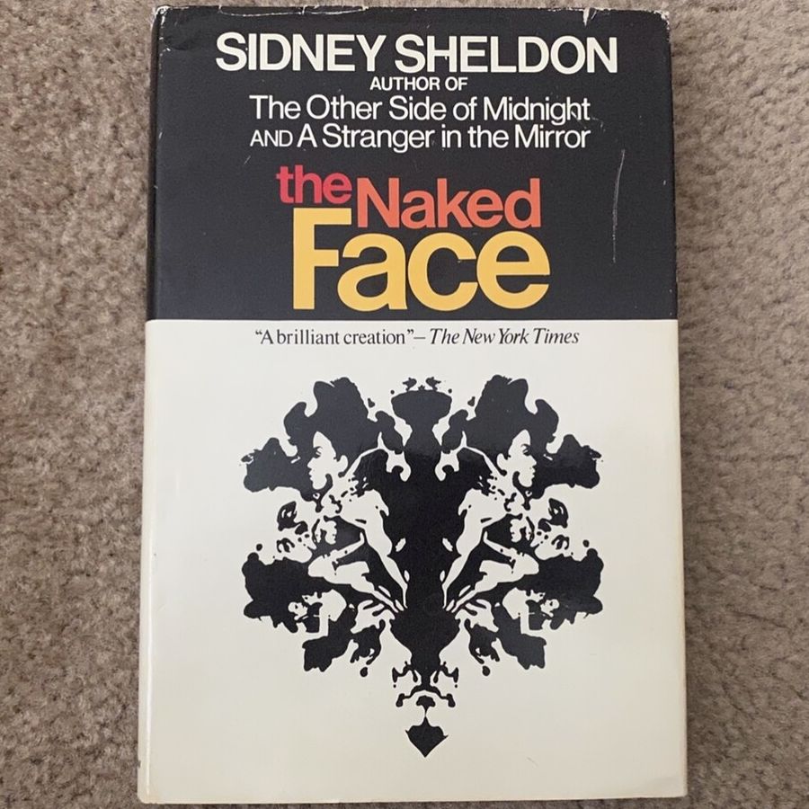 "The Naked Face". Book by Sidney Sheldon