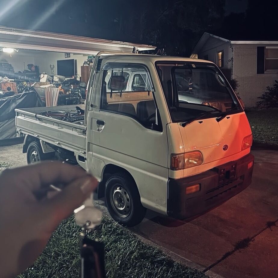 Хроники Медвежатника: Делаем ключ на редкий японский импорт - Subaru Sambar 1998  . Город Джексонвилл, Флорида