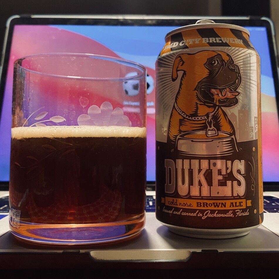 Bold City Brewery Duke's Cold Nose Brown Ale