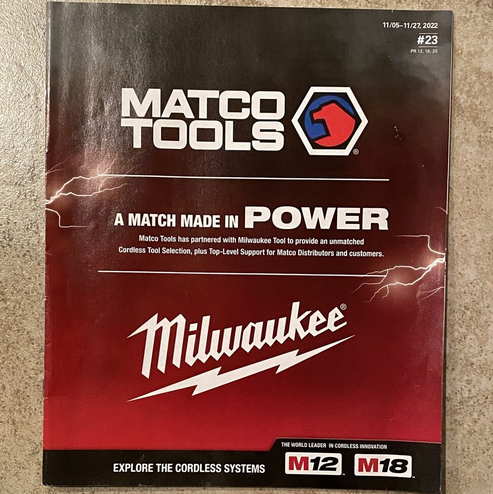 Matco tools magazine #23, 2022