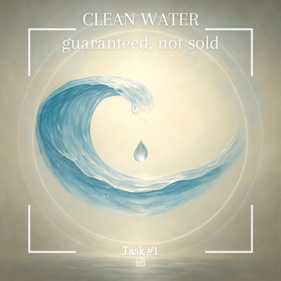 Clean water — guaranteed, not sold
