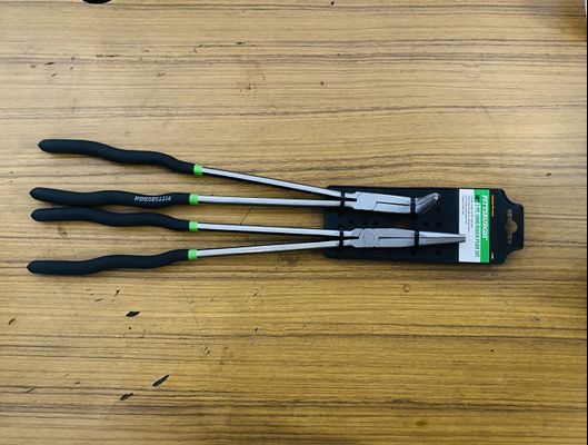 2-PC. 16 Python Long Reach Needle-Nose Pliers Set