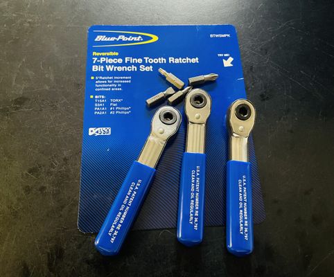 7 Piece Tooth Bit Wrench Set
